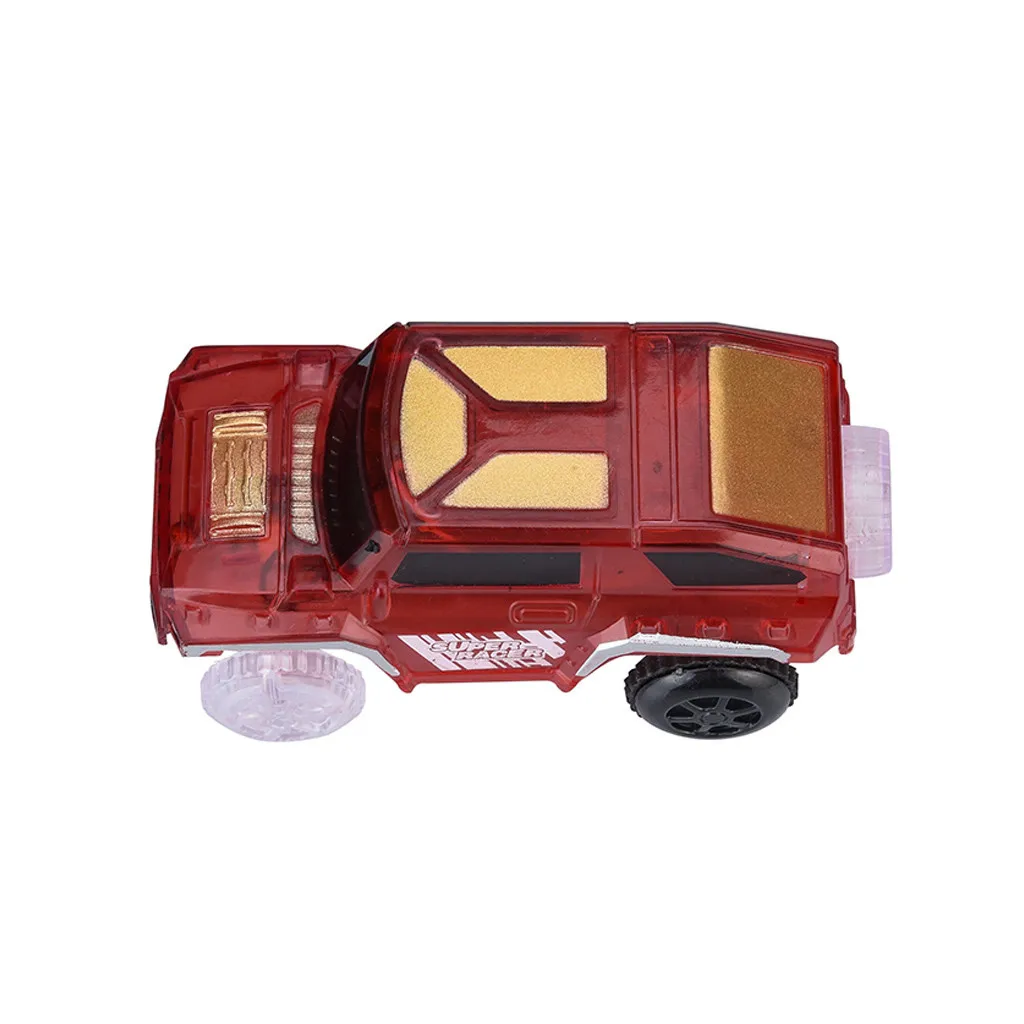 Электроника специальный автомобиль для волшебного трека игрушки с мигающими