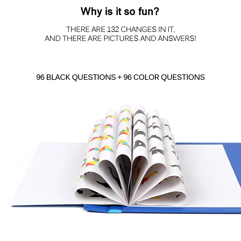 

Magnetic Tangram Puzzle Book Portable Preschool Baby Kids Toys Intelligence Jigsaw Puzzle Wooden Educational Toys For Children