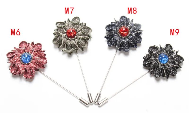 BoYuTe (5 шт./лот) новое поступление бутоньерка с цветочным отворотом Модные мужские