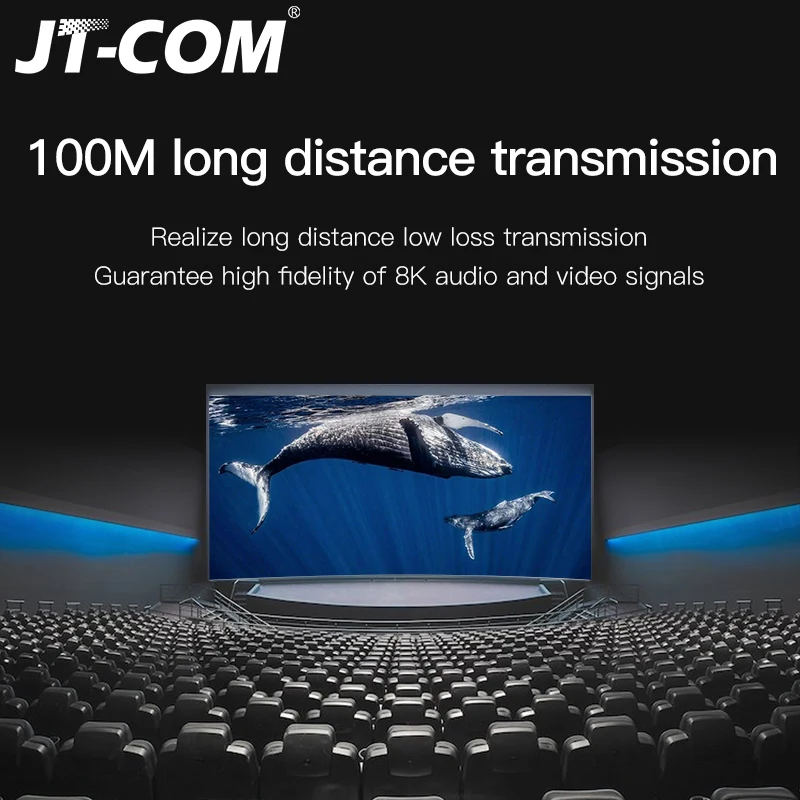 8K кабель 2 1 120 Гц 48Gbs оптического волокна совместимому с HDMI 0 ультра высокой