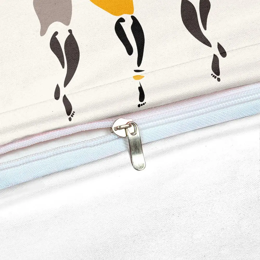 Африканский набор пододеяльников в стиле ретро экзотические постельные