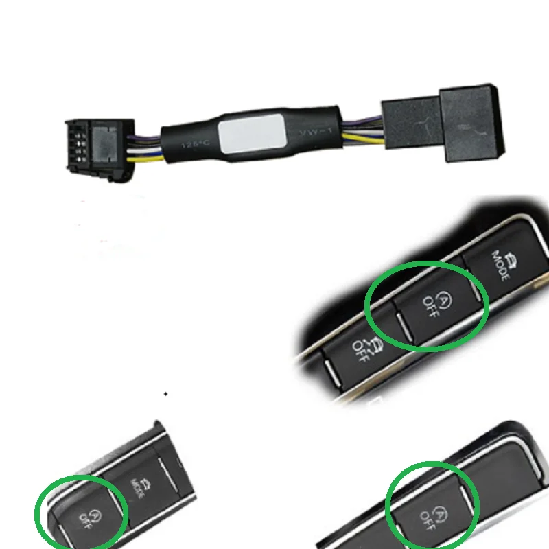 

Для Golf 7 7,5 Passat B8 B8.5 автоматическая остановка запуска двигателя система выключения устройства управления сенсором штепсельная вилка отмены
