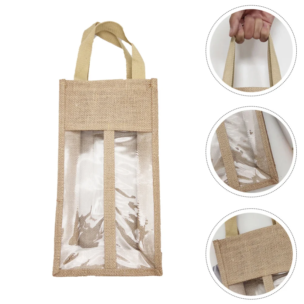 

2pcs Handle Wrapping Bag Gift Bag Packing Bags Gift Handbag