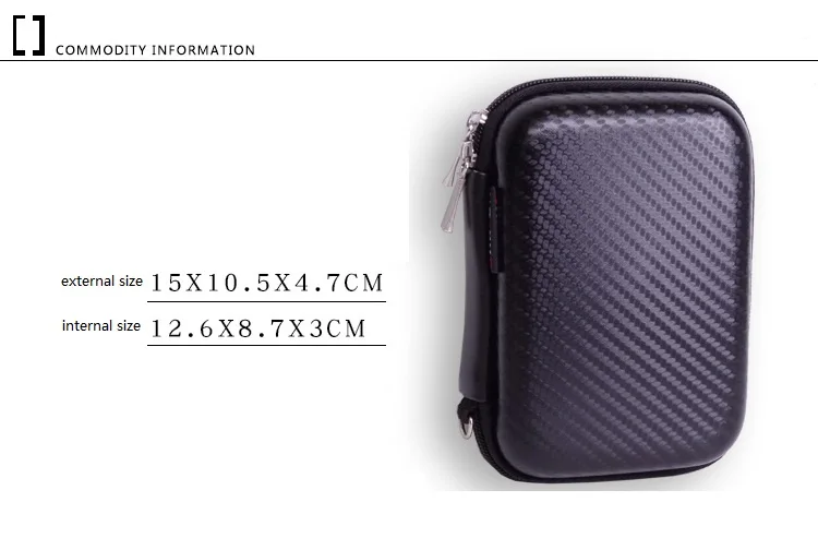 Водонепроницаемый внешний жесткий диск 2 5 дюйма сумка для внешнего жесткого