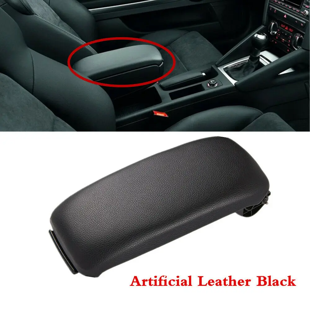 Подлокотник Крышка центральной консоли кожаный ящик для хранения синтетический