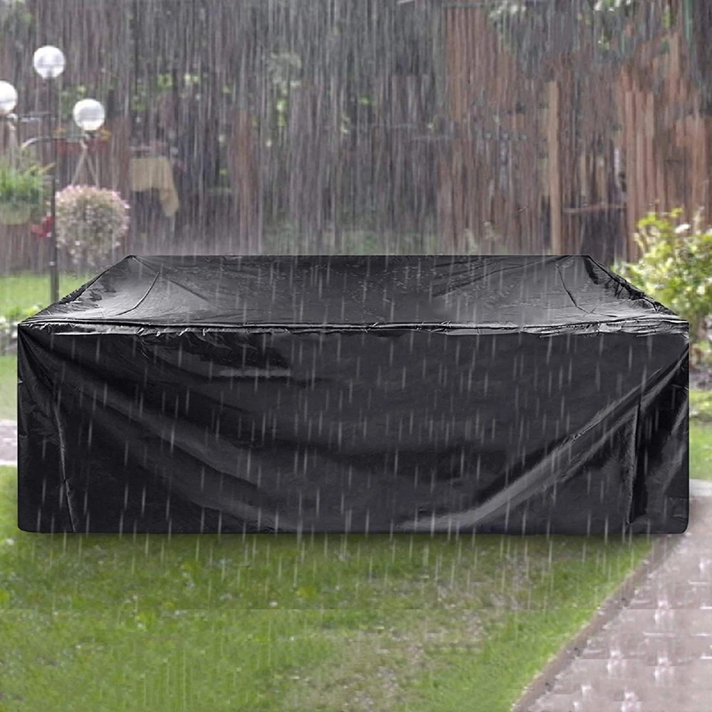 

30 sizes Oxford Cloth Furniture Dustproof Cover For Rattan Table Cube Chair Sofa Waterproof Rain Garden Patio Protective Cover
