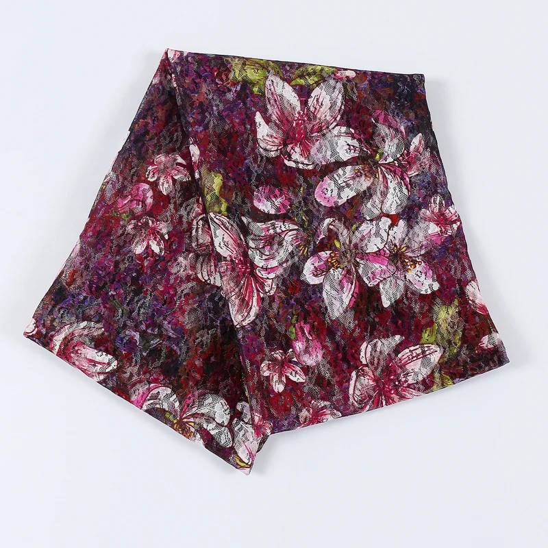 Большой цветок лилии кружевной ткани печать эротический коврик моющийся дышащий