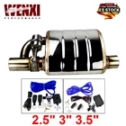 Наконечник выхлопной трубы 2,5 дюйма, 3 дюйма, 3,5 дюйма, из нержавеющей стали