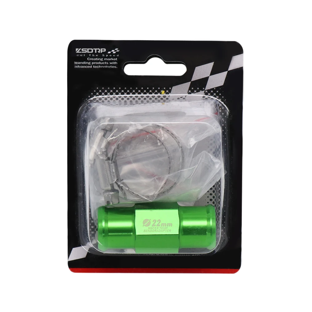 ZS MOTOS Universal 18mm 22mm Motorcycle Water Temp Temperature Joint Pipe Hose Sensor Gauge Adapter | Автомобили и мотоциклы