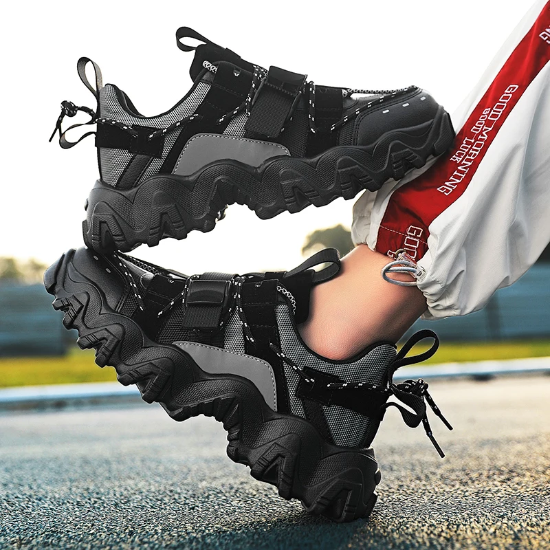 Мужская повседневная обувь нескользящие мужские кроссовки высокое качество