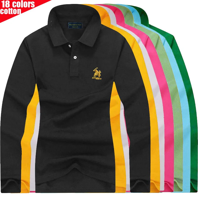 Одежда высшего качества для женщин с длинным рукавом футболки-поло футболки