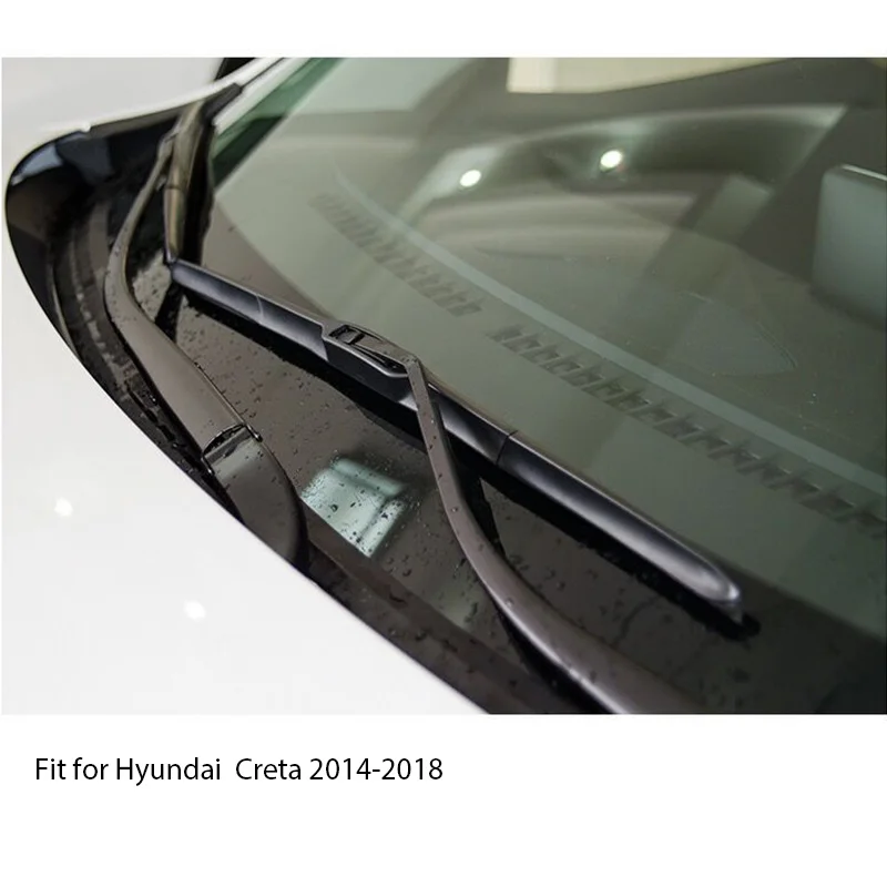 Overe 1 Набор Резиновых автомобильных передних стеклоочистителей для Hyundai Creta ix25 2018
