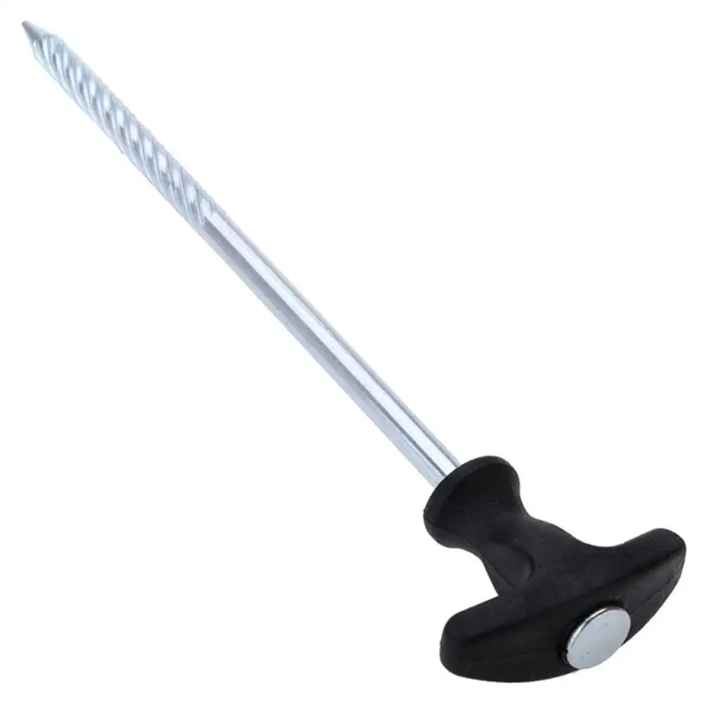 

1Pcs Outdoor Travel Camping Tents Stakes Pegs Pins Stake Fixing Duty Heavy Equipment Mat Nails Nails Accessories D7Q0