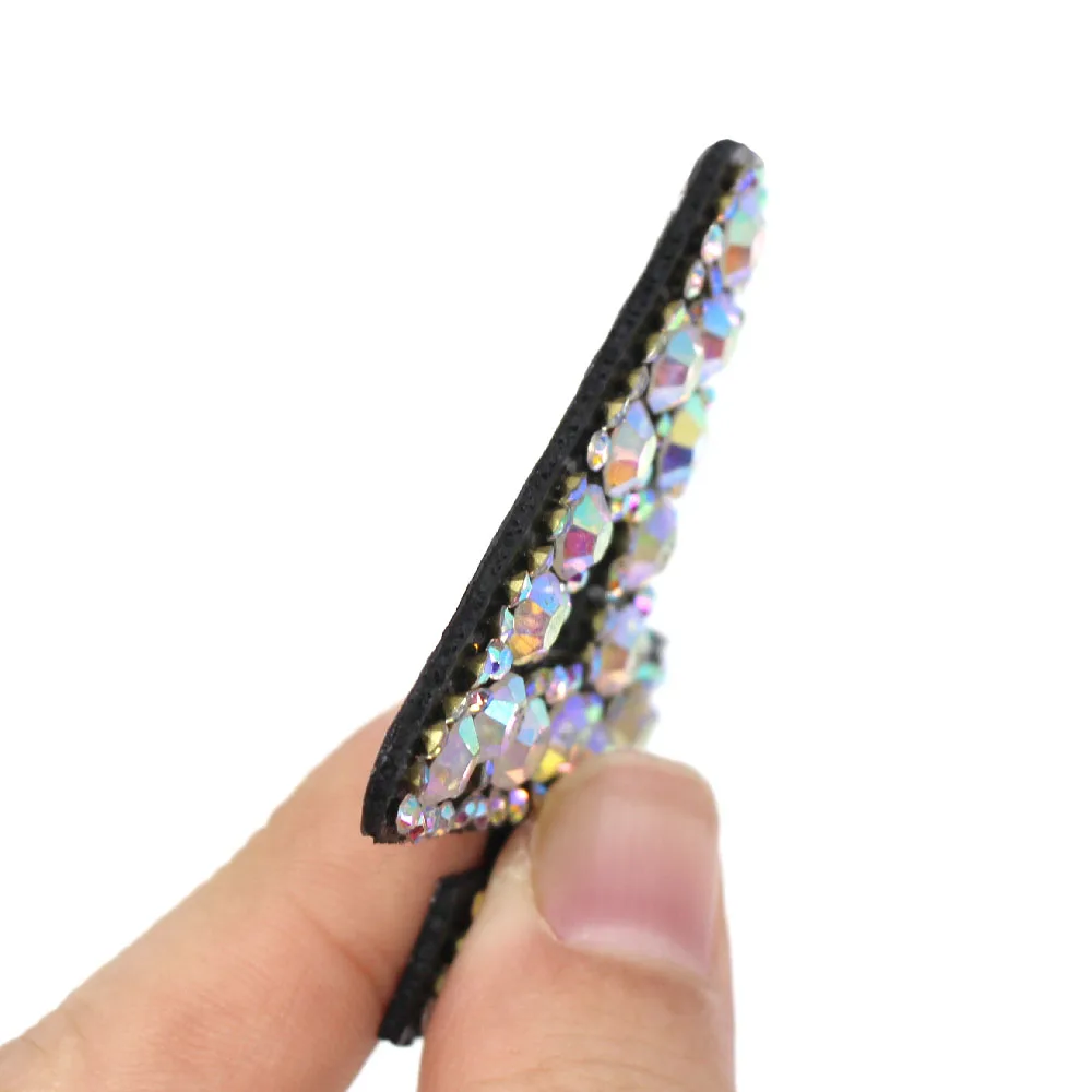 0-9 цифр стразы нашивки с 3D цифрами блестящие Значки для одежды имя сделай сам | Дом