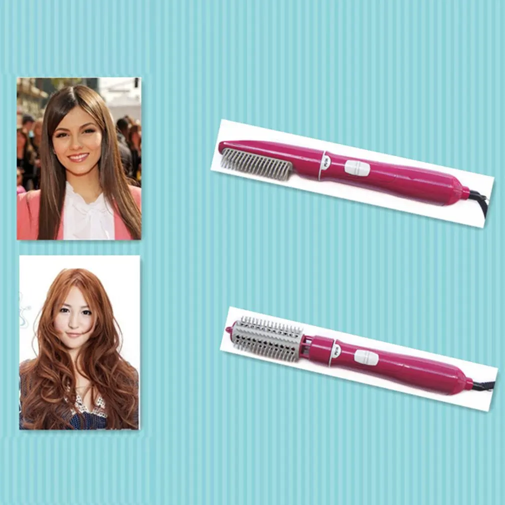 

6-в-одном многофункциональные щипцы для наружных осветительных приборов Портативный Электрический парикмахерский гребень Анион Фен для во...