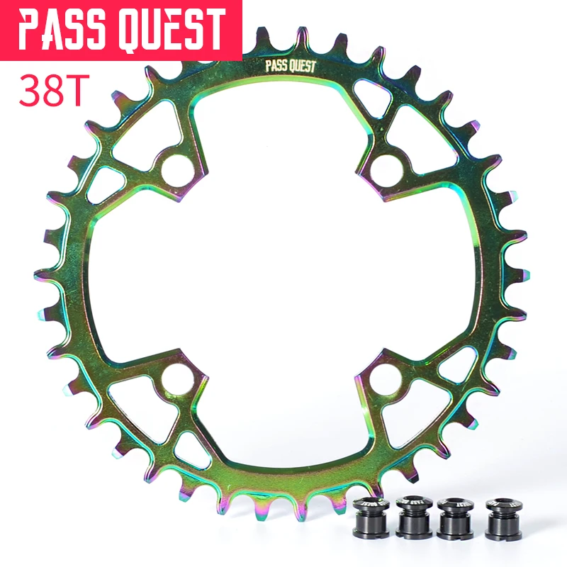 Pass Quest велосипедная Звездочка 96 BCD 32T 34T 36 т 38 40 т 42 44 46 т 48 велосипед Звездочка M6000/7000/8000/9000 11/22S один диск