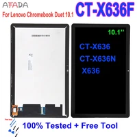 10 1 lcd display lenovo chromebook duet ct x636n ct x636f x636 lcd touch display screen digitizer replacement free tools
