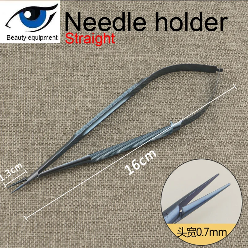 1 шт. высокое качество иглы держатели офтальмологические микрохирургические