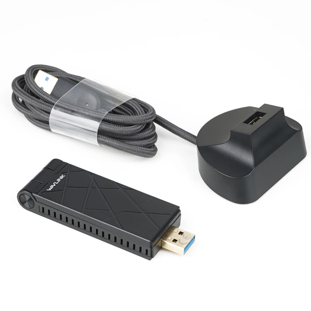 Wavlink AC1900 двухдиапазонный USB 3,0 адаптер 5 ГГц 1900 Мбит/с Wifi Антенна Dongle 2,4G 802.11AC Wi-Fi приемник беспроводной сетевой адаптер