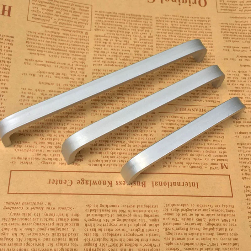 10 шт./лот пространственные алюминиевые ручки кухонные дверные шкафы прямая ручка