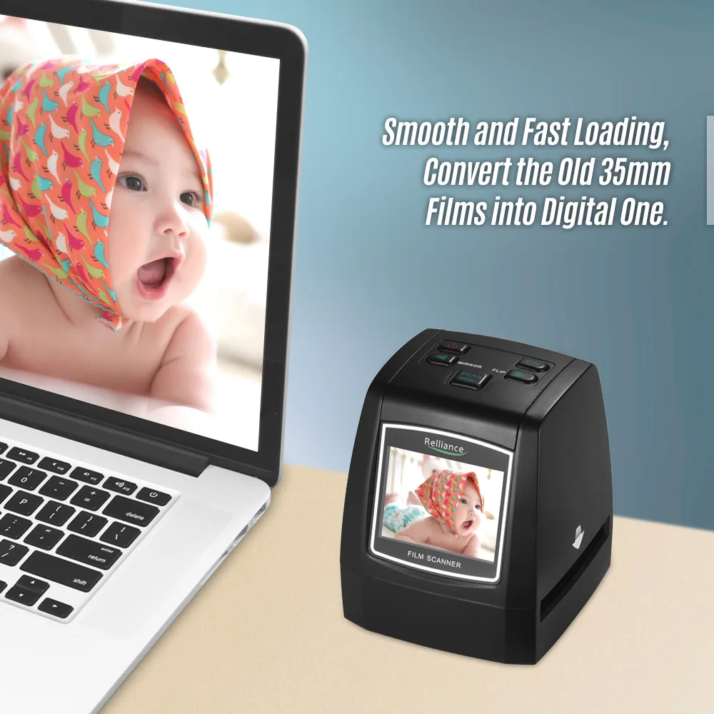 Пленочный сканер высокого разрешения 14MP 22MP фильм слайд преобразования 35 мм 135 126