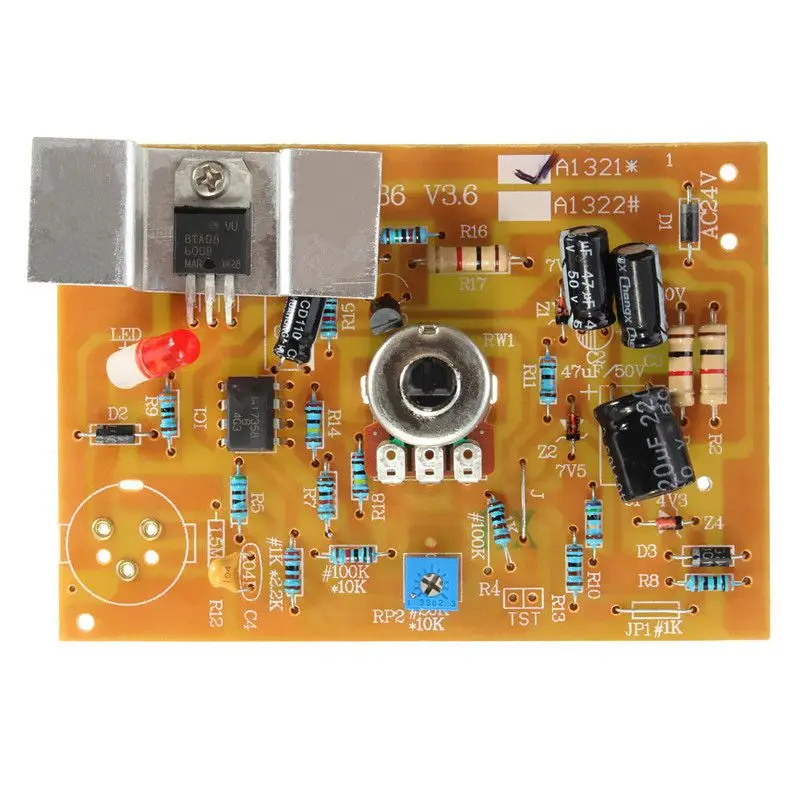 Монтажная плата для паяльной станции HAKKO 936 контрольная термостат A1321 Заводская