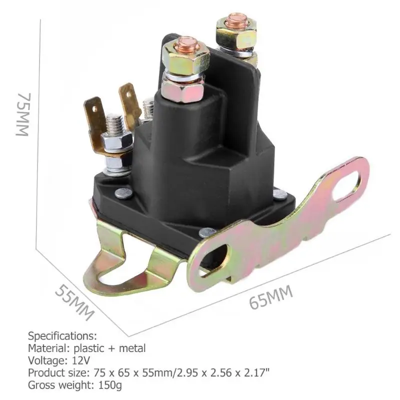 Универсальный 4-полюсный стартер соленоидное реле ДЛЯ BRIGGS STRATTON мотоцикл лодка