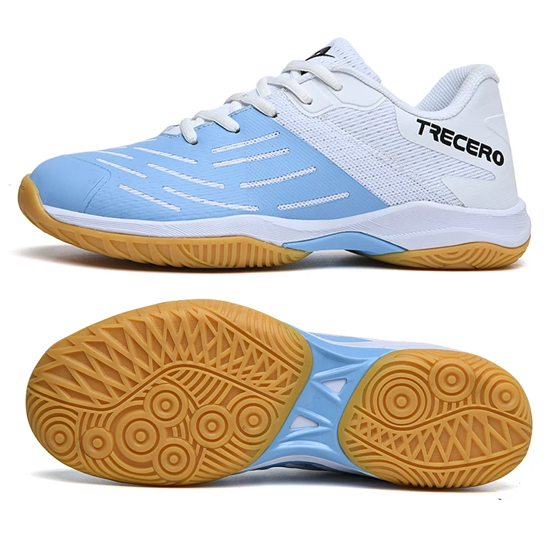 

New Professional Badminton Shoes Men Big Size 36-46 Anti Slip Tennis Shoes Light Weight Volleyball Sneakers Badminton Wears