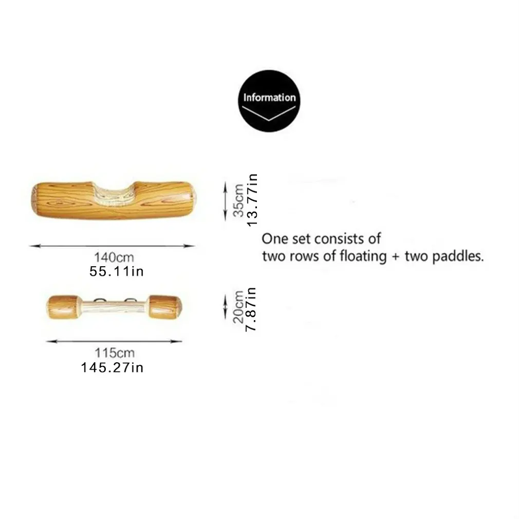 

Inflatable water on the touch-wood swimming ring game play floating row blow stick thickening durable mount