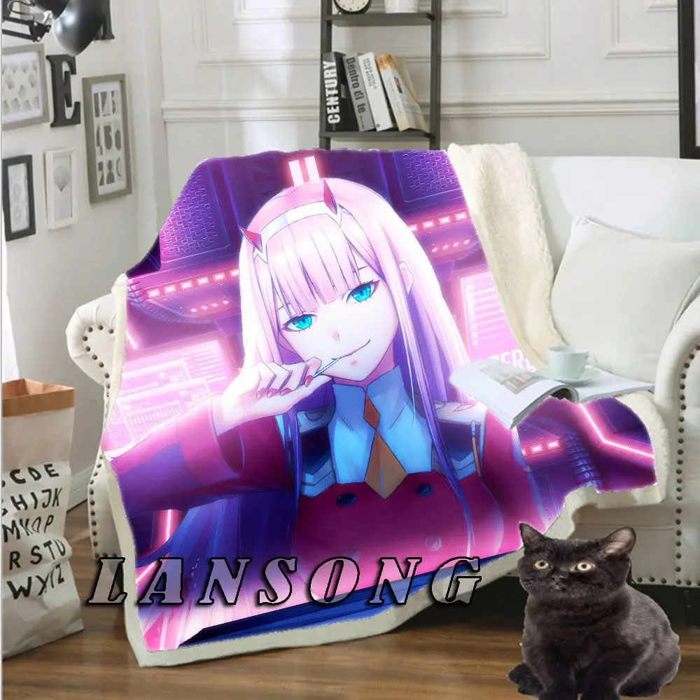 

darling in the frankxx hoodies sweatshirts 3d print men harajuku jacket streetwear tee shirts funny pants anime clothes blankets