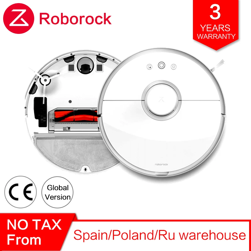 Roborock робот пылесос 2 s50 s55 для Xiaomi Mi дома приложение Smart автоматической очистки мокрой уборки подметания пыли Беспроводной