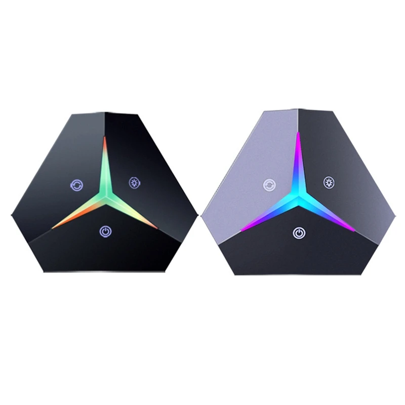 Переключатель для компьютера кнопка питания RGB + перезапуска с подсветкой