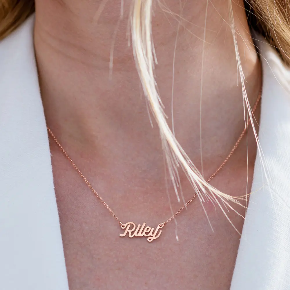 

Custom Name Necklace Letter Necklace Personalized Stainless Steel Jewelry For Girlfriend Gifts Jewelry