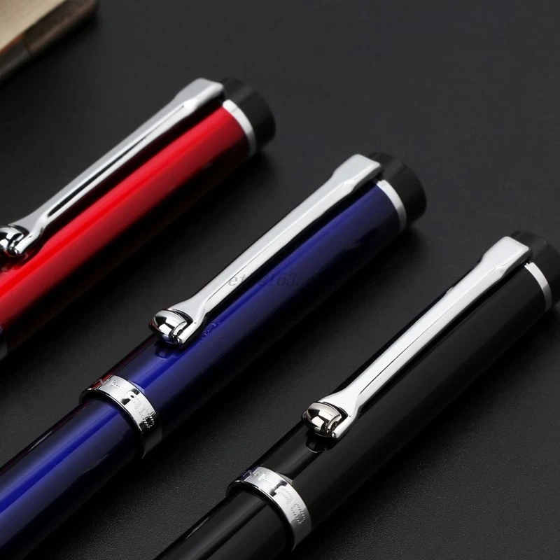 Jinhao 998 роскошная мужская перьевая ручка для бизнеса студентов 0 5 мм ранняя