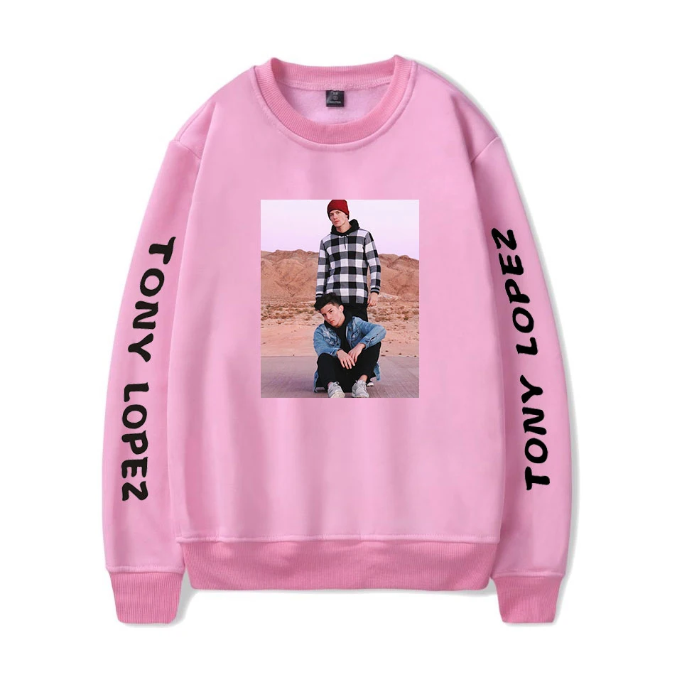 

2020 New Women Sweatshirt Tony Lopez Brothers Merch Printed Harajuku Unisex Casual Fashion Crewneck Sweatshirt