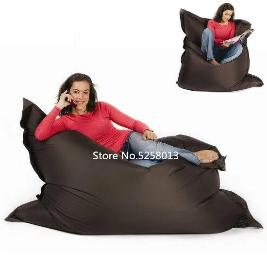 Коричневое гитарное кресло для взрослых напольное Кресло мешок|Садовые диваны| |