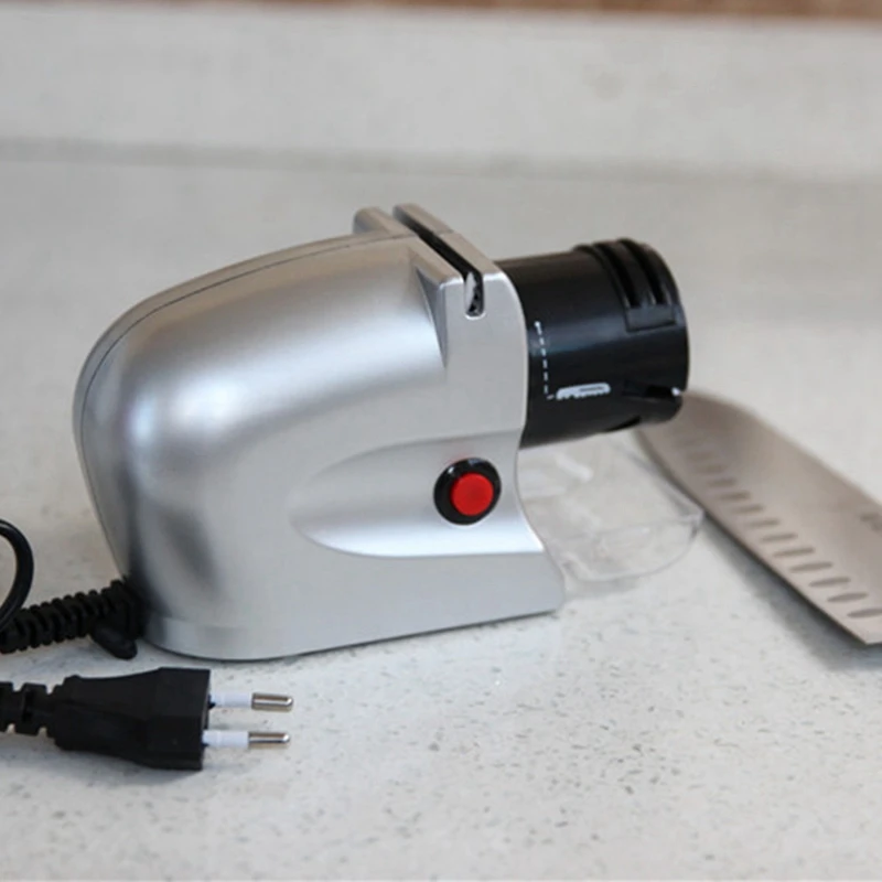 

Electric Knife Sharpener Speedy Automatic Sharp Motorized Grindstone Sharpening Tool Professional Knives Sharpening Multi-Functi