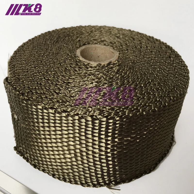 Автомобильный мотоцикл 10 м Выхлопная Передняя труба анти Горячая обертка