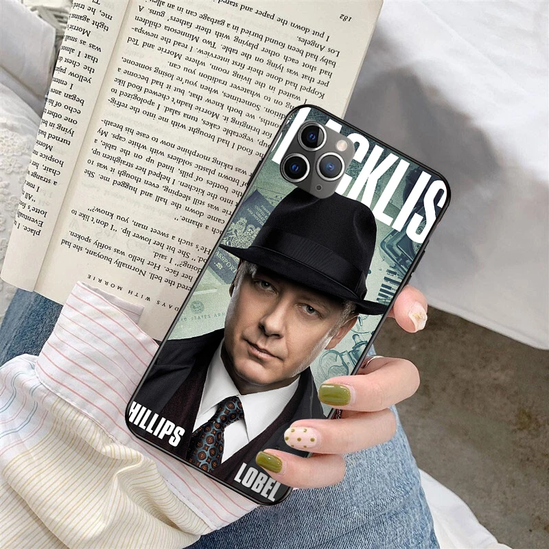 

American TV Series The Blacklist Soft Silicone TPU Phone Cover for iPhone X XS MAX 6 6S 7 7plus 8 8Plus 5 5S XR