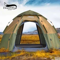 5 8 persons fully automatic tents four seasons tents sunscreen and rainproof outdoor camping tents camping tents