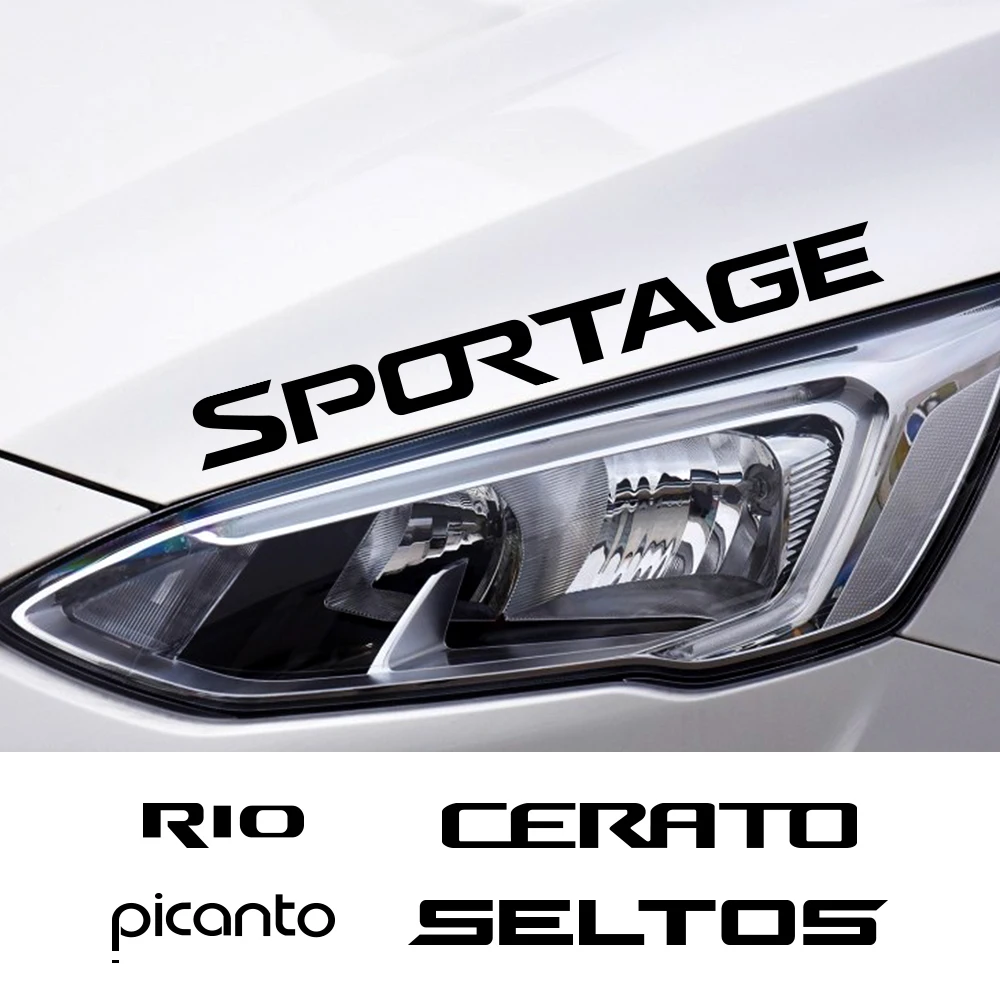 4 шт. автомобильные наклейки для Kia CARENS CARNIVAL CERATO K5 mohas NIRO PICANTO RIO SPORT SEDONA SELTOS SPORTAGE STINGER