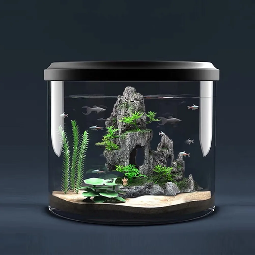 Аквариумное украшение в виде рокера искусственная смола Искусственный ландшафт