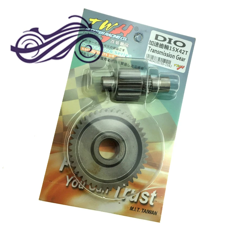 

Комплект передач TWH Racing 17x41T 15x42T 16x42T для скутера Honda DIO50 DIO ZX 50 AF18 AF25 AF28 AF34 AF35
