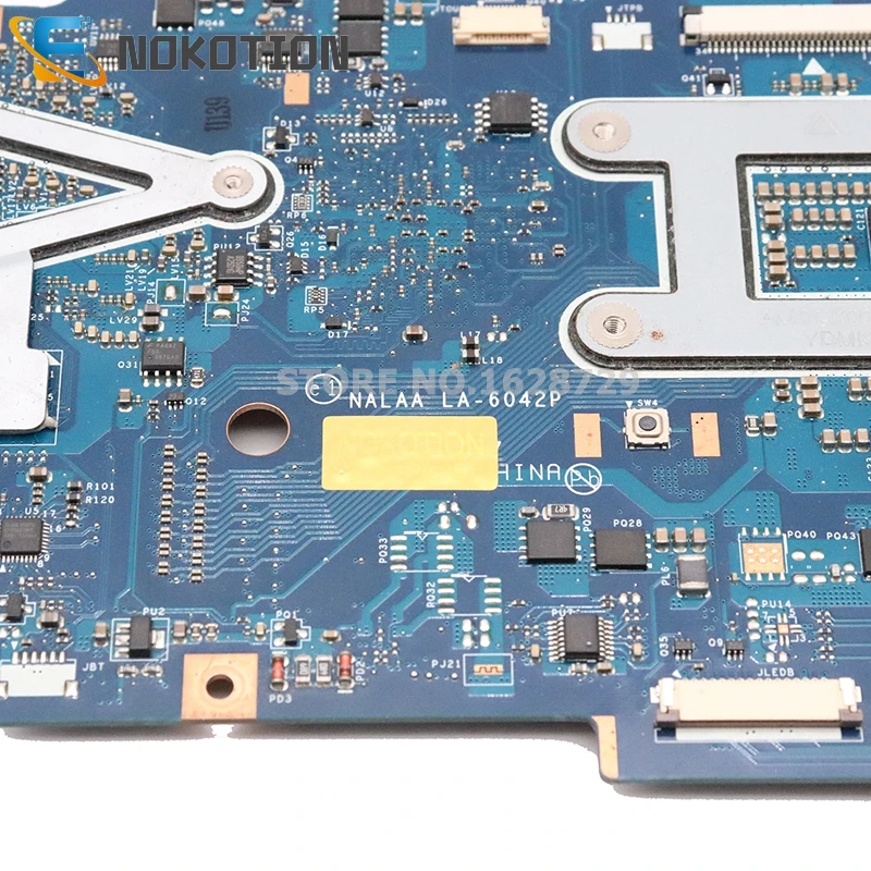 NOKOTION NALAA LA-6042P для Toshiba Satellite L670 L675 Материнская плата ноутбука K000103810 K000103830 K000103780 HM55 DDR3 512MB GPU