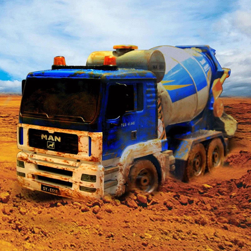 Автомобильный грузовик для смешивания бетона с дистанционным управлением