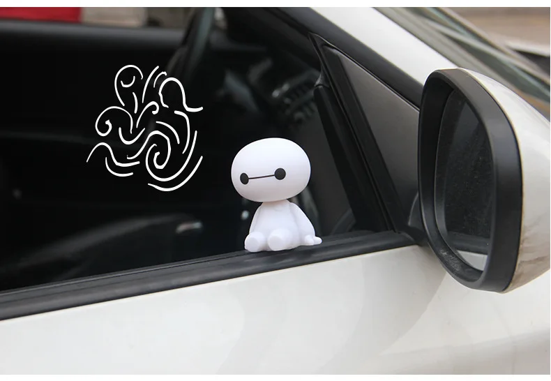 Автомобиль креативное встряхивание украшение для головы робот большой герой