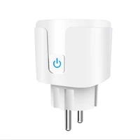 16a smart wifi plug eu with power monitor smart home wireless socket outlet timer plugs works with alexa google home tuya app