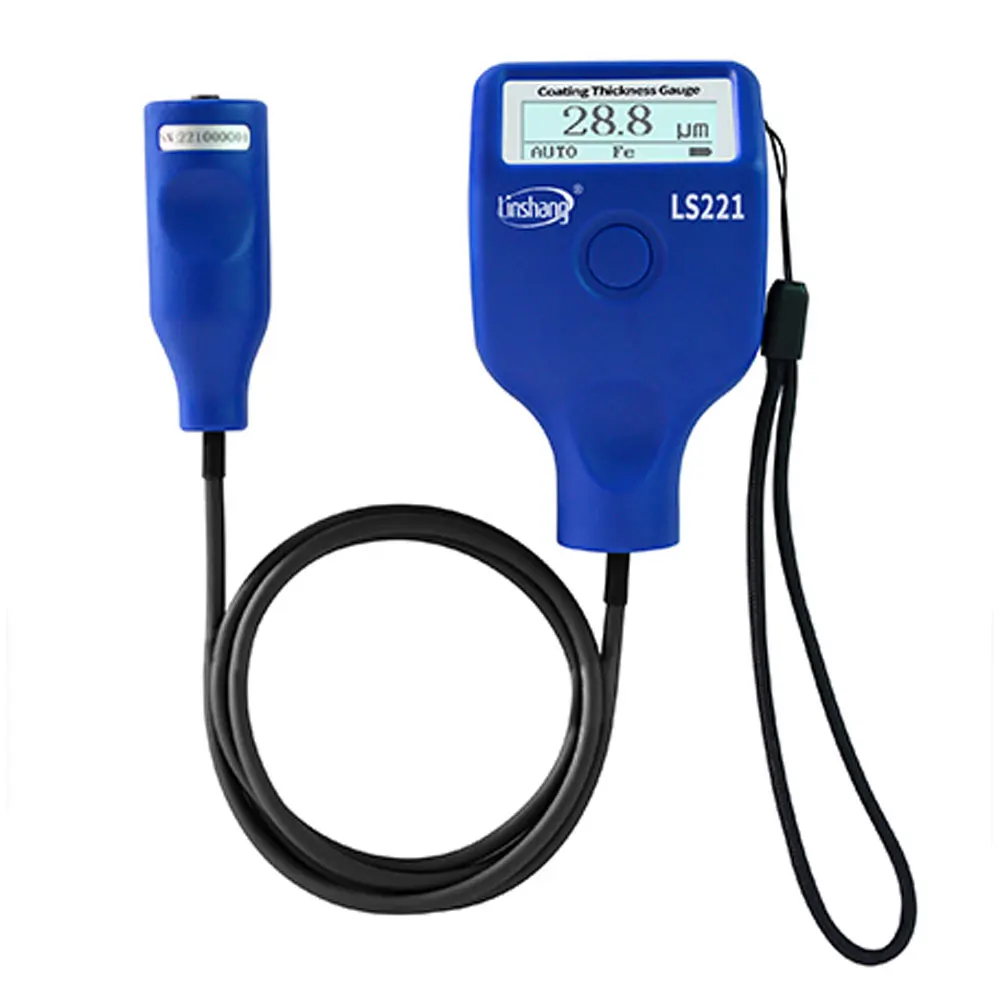 Ls221портативный датчик толщины покрытия сухой пленкой измерения немагнитных