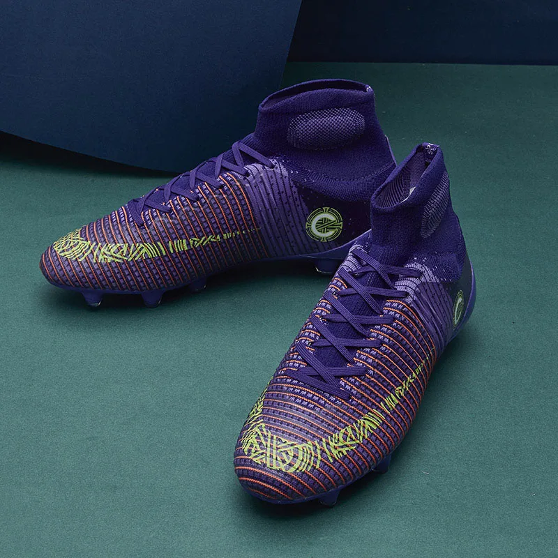 Для Мужчин's Обувь для футбола носки светильник с длинными ногтями футбольные