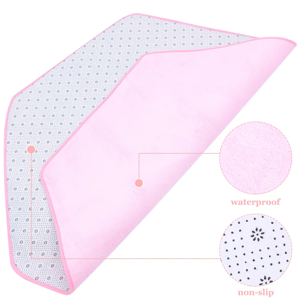 

1pc Children's Play Mat Lovely Cartoon Carpet Durable Indoor Carpet )